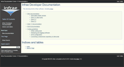 Desktop Screenshot of docs.infrae.com